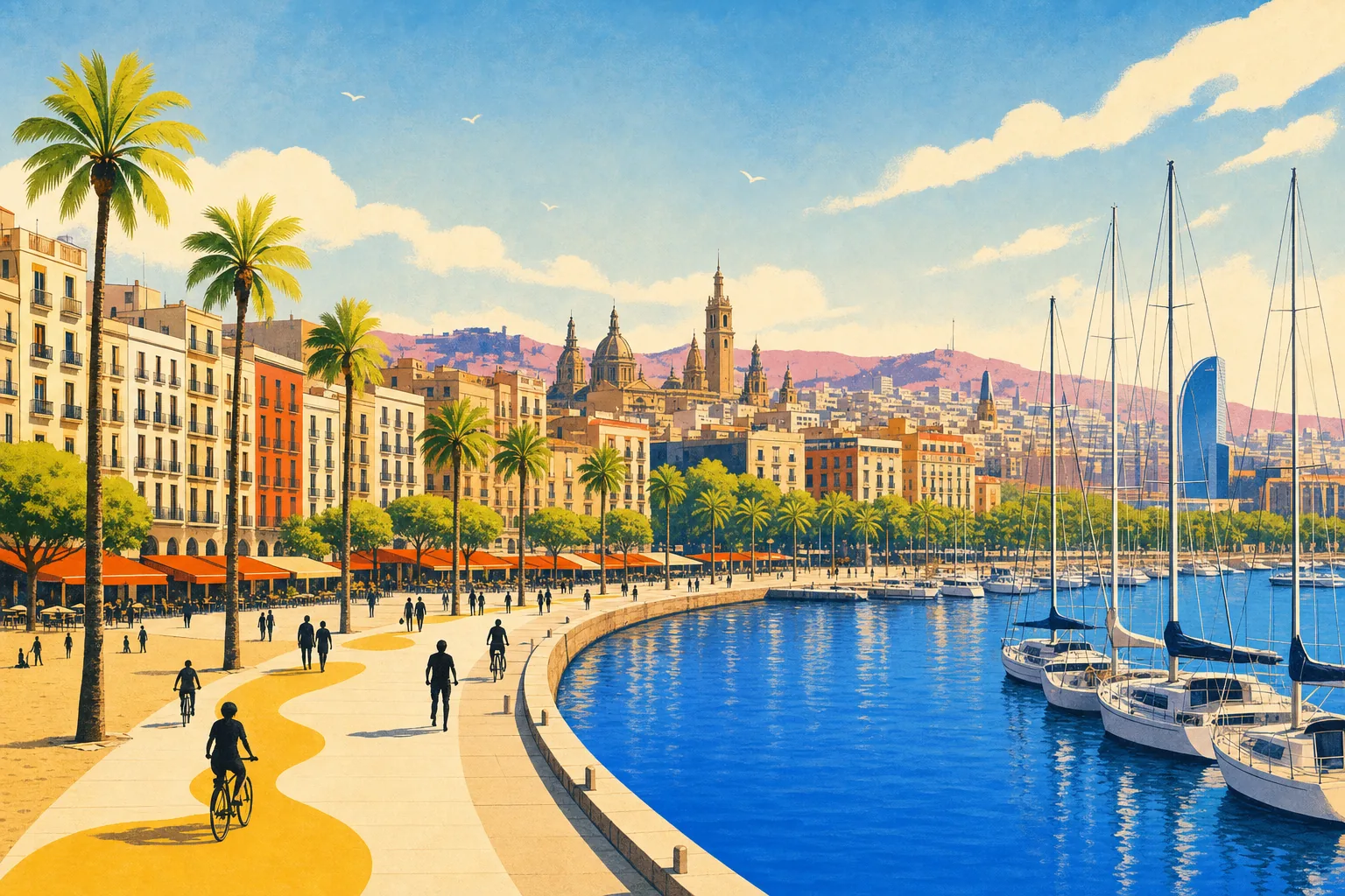 Barceloneta and Port Vell