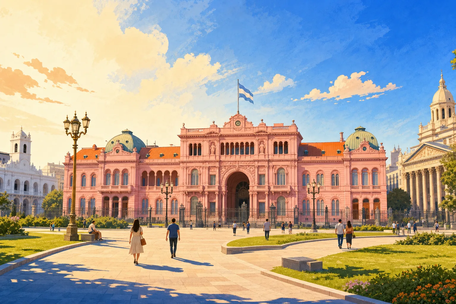 Casa Rosada and Plaza de Mayo