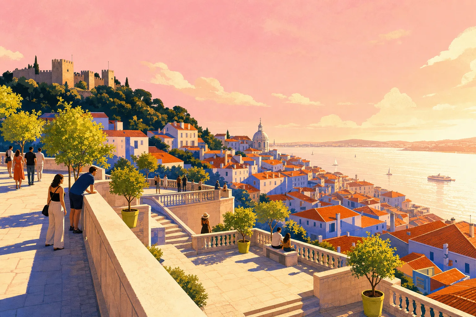 Go miradouro-hopping for city views