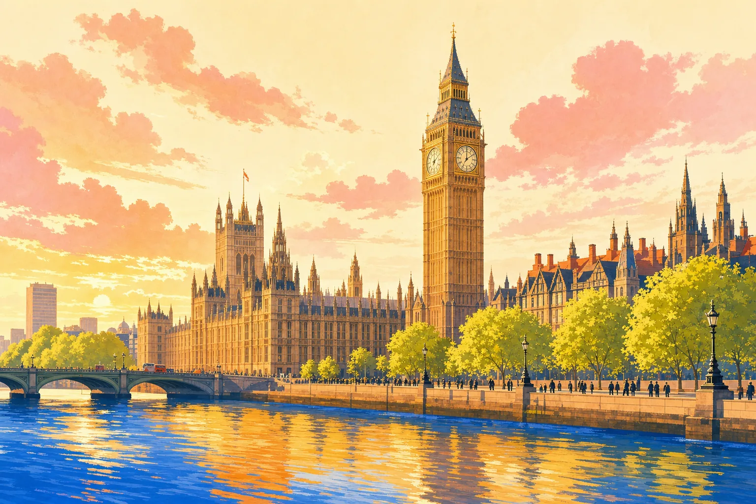 Big Ben & Houses of Parliament