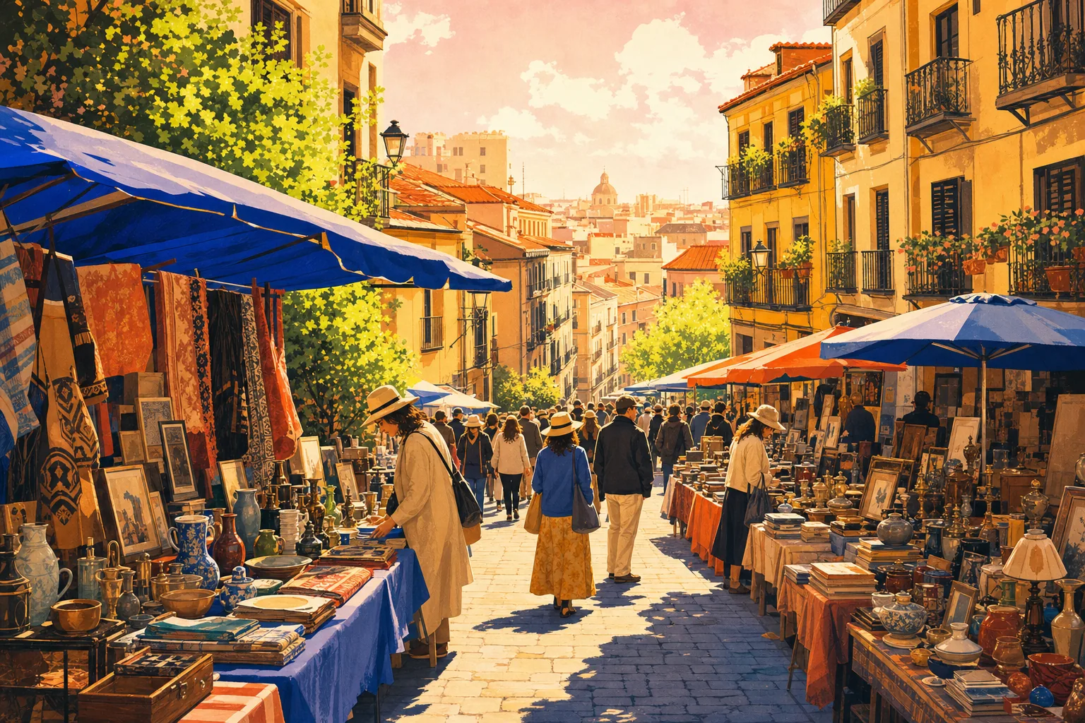 Browse El Rastro flea market