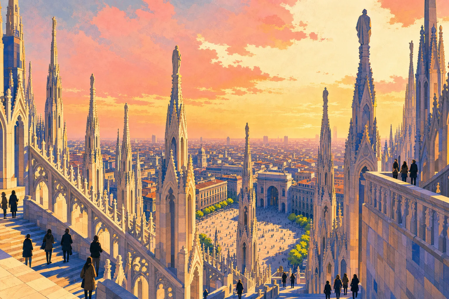 Climb the Duomo rooftops