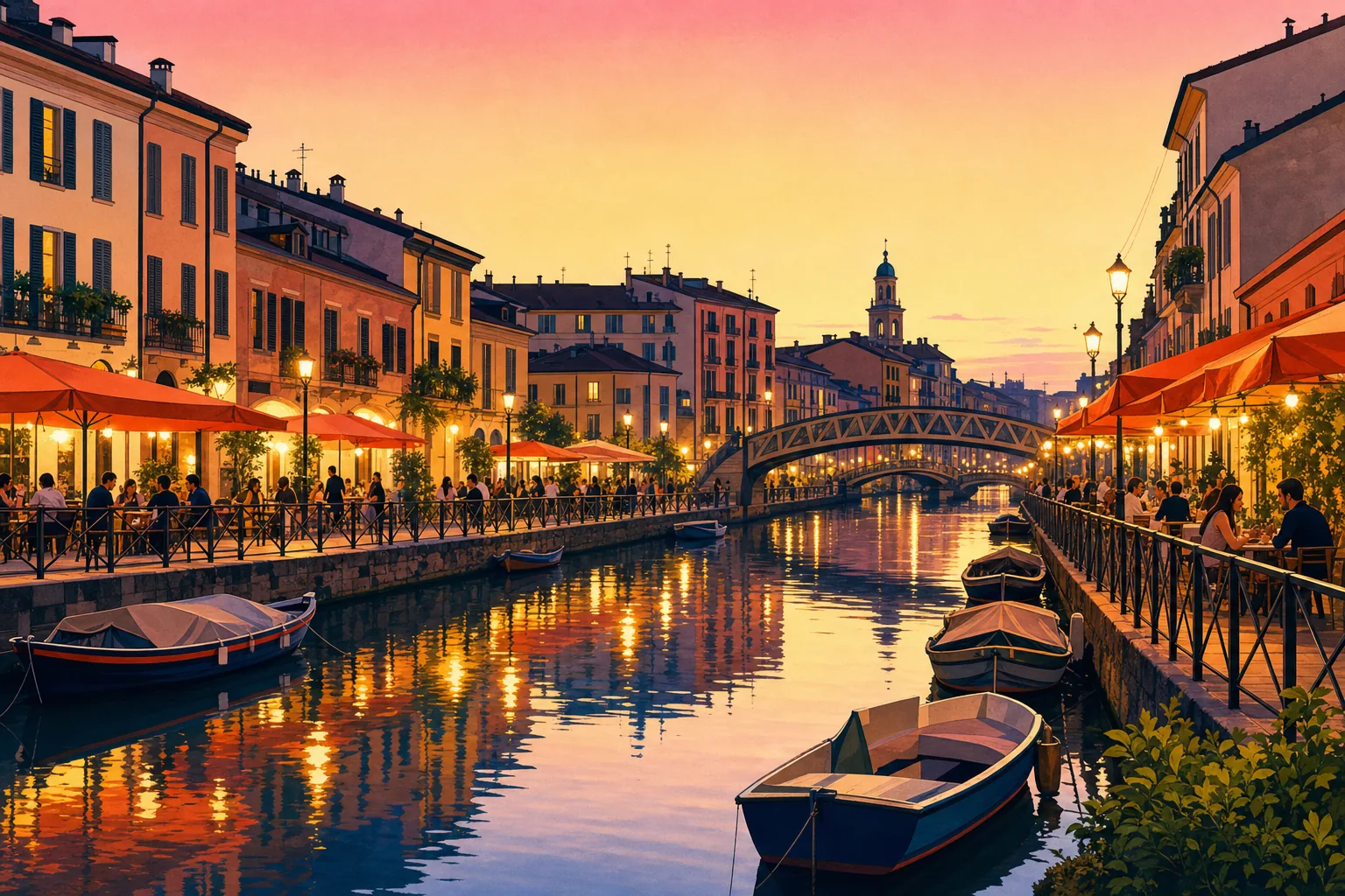 Spend an evening in Navigli