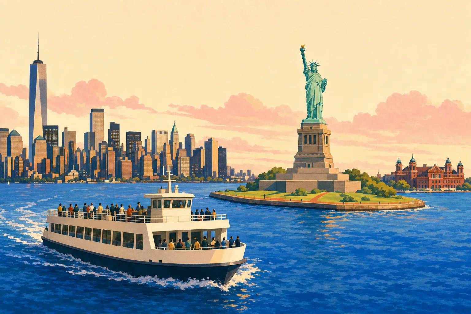 Statue of Liberty & Ellis Island