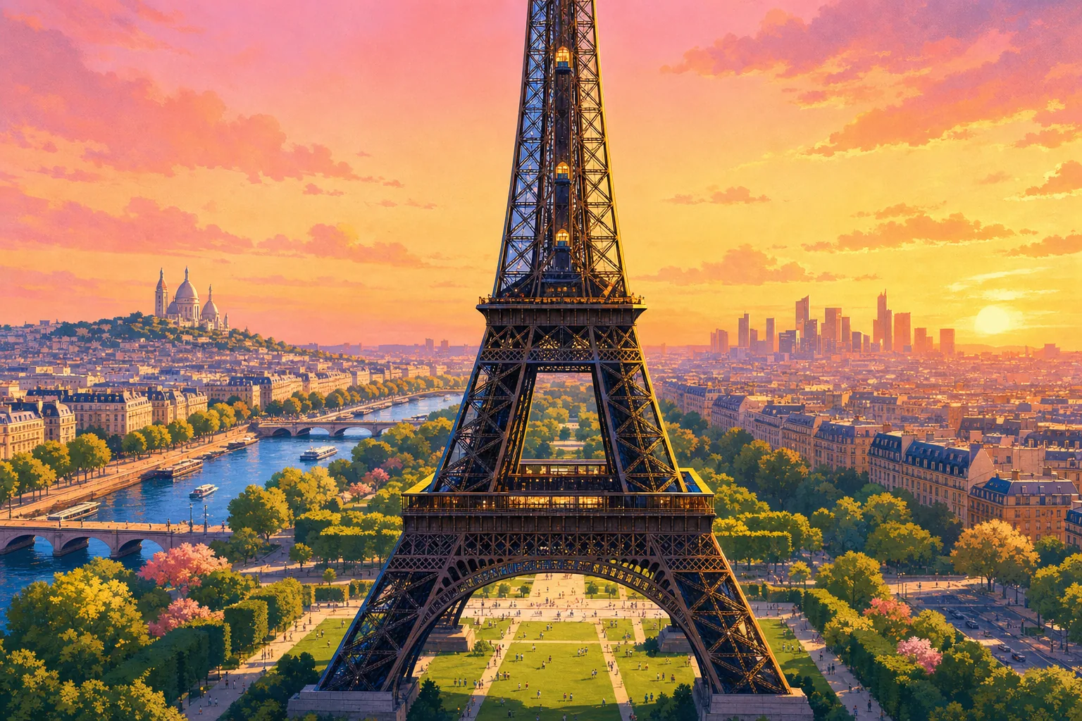 Eiffel Tower Summit Access