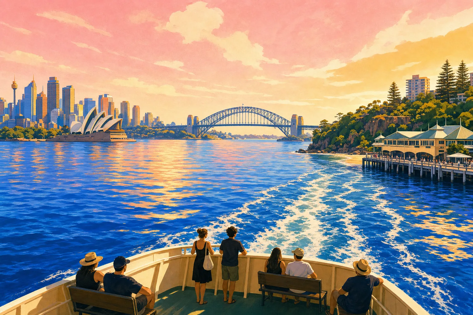 Harbour Ferry to Manly