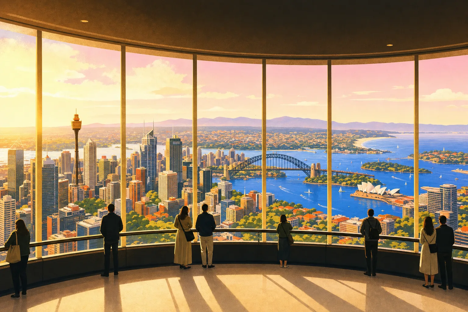 Sydney Tower Eye Observation Deck