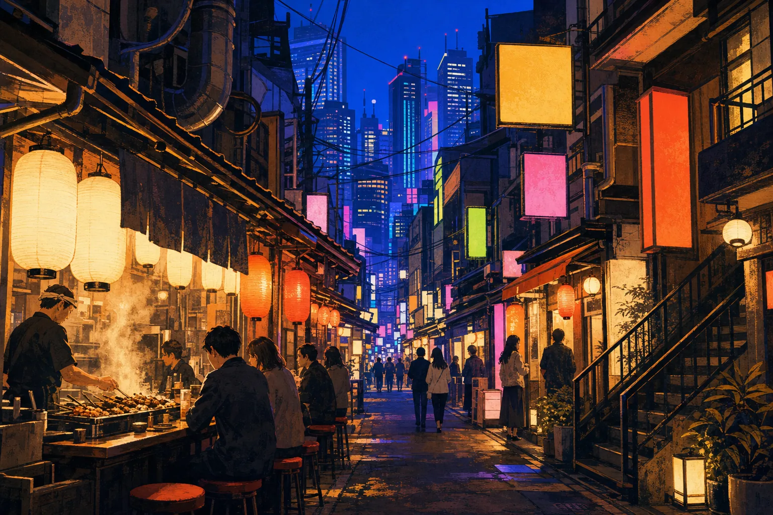 Shinjuku after-dark crawl